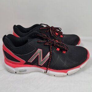 New Balance 813 WX813BK3 Running Shoes Women 7 Black/Grey Pink Sneakers